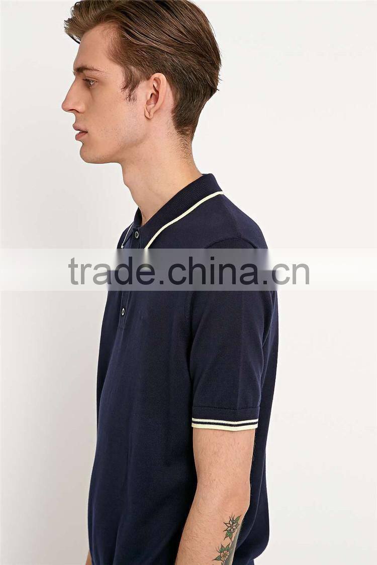 China factory trendy cotton pique polo shirt 100% hemp polo shirt