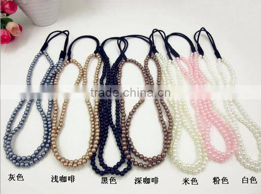 colorful feather handmade woven cord hair accessories fashion women feather headbands hair jewelry for party 2016