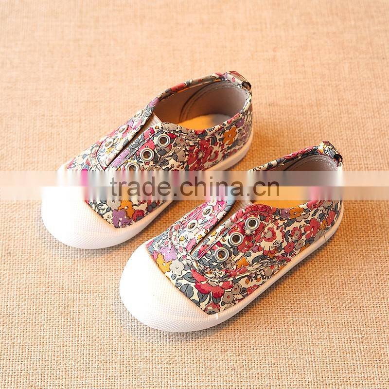 FC1968 spring 2017 new style sport canvas shoes children printed shoes
