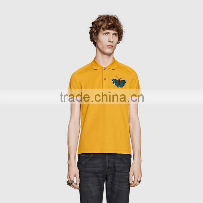 2017 new 100% cotton Design Your Own Plain Men Custom Polo T Shirt Factory Ribbing Collar polo t shirts with embroidered logo