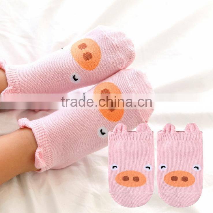 100% Cotton Baby Socks Newborns Candy Male Female Kid's Children Socks Baby Boy And Girl Short Floor Socks etw-165