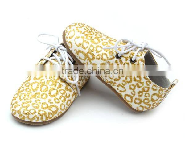 Beautiful optional color kid girls school shoes