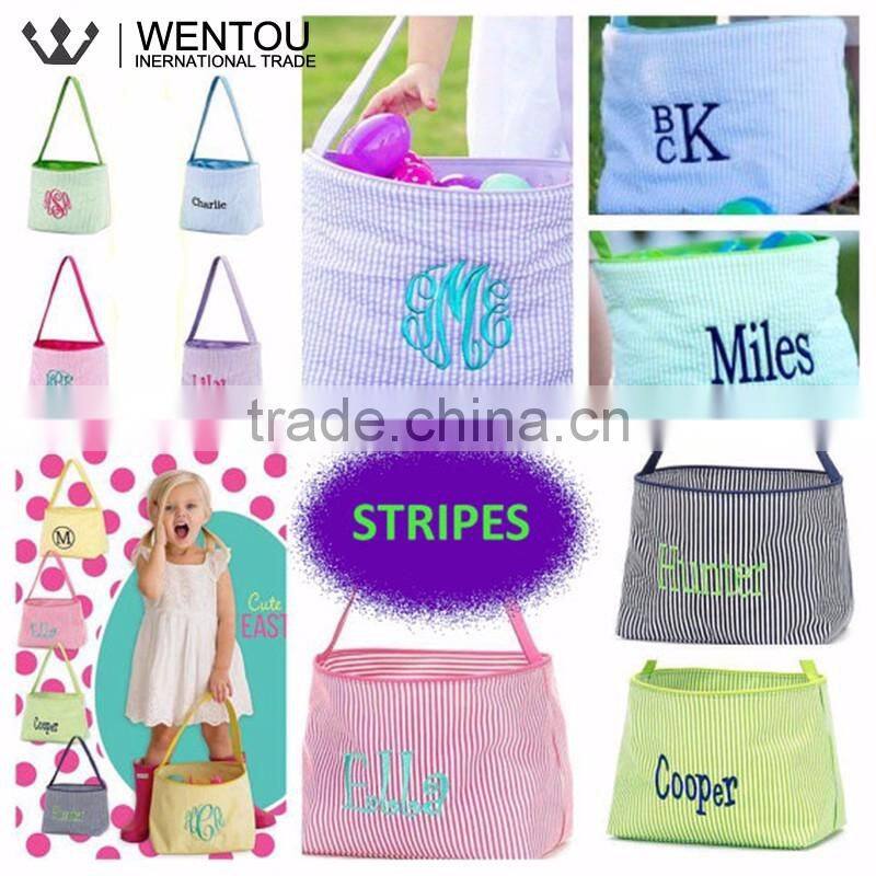 Monogrammed Easter Basket Bucket Wholesale