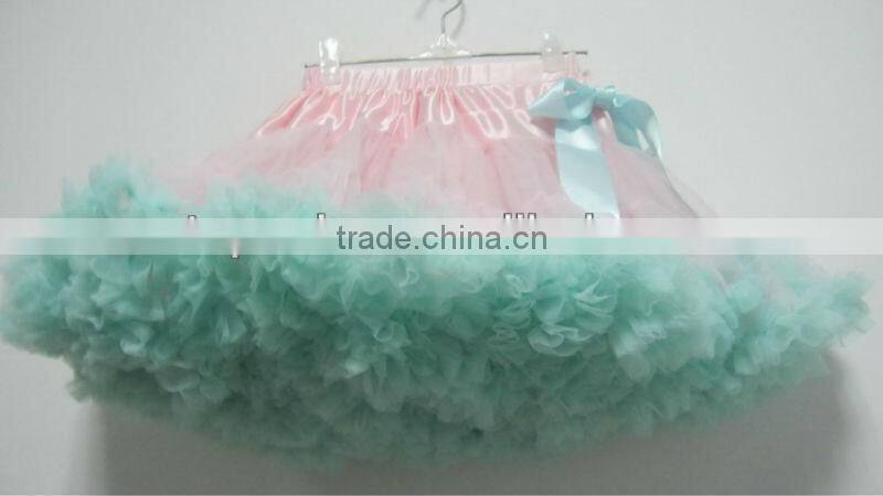 black white baby girl fluffy pettiskirts girl's tutu skirts