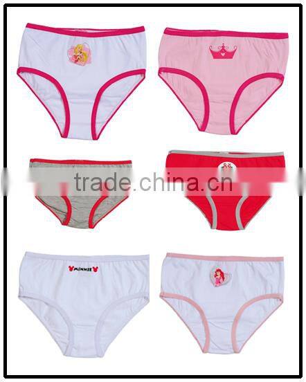 Hot Cartoon lovely and cute kid's briefs/girl's briefs children underwear.