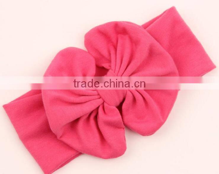 Dupioni Silk Baby Headband Kids Hair Accessories with Lace Rhinestone