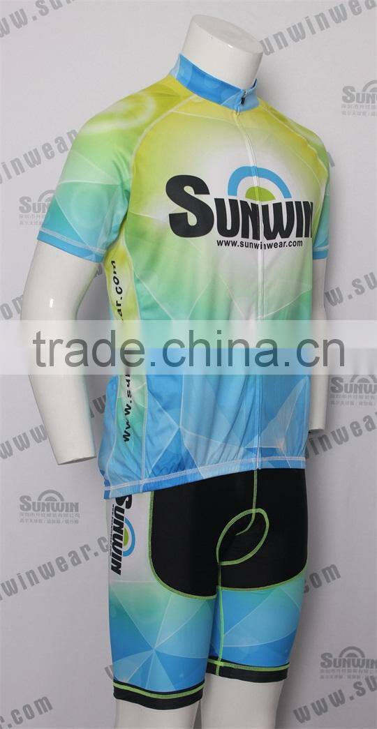 No minimum china custom cycling team jersey