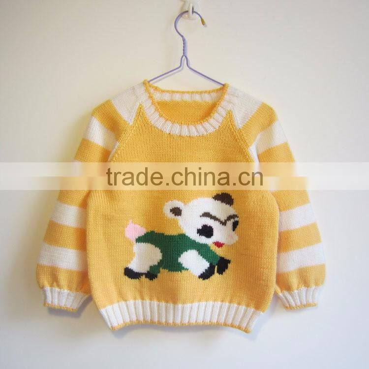 sweet wool handmade sweater design for girl