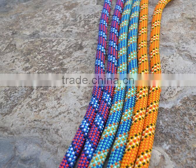 Outdoor power rope climbing rope climbing rope rope climbing rope safety rope high-altitude anti-fall insurance rope equipment