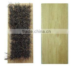 Manufacturer long lasting horse hair shoe brush