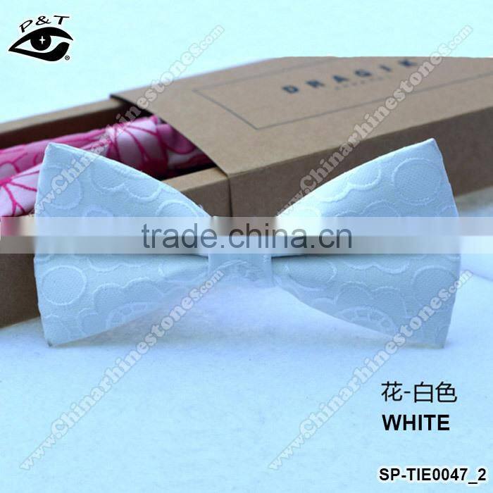 New Design High quality Jacquard Floral Bow Tie For Wedding party dance