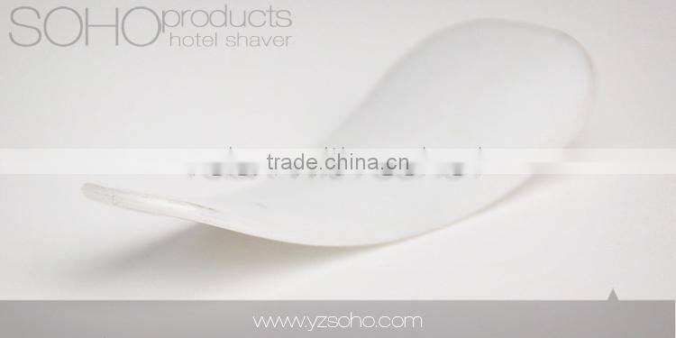 Cheap plastic black short disposable custom good quality hotel shoe horn