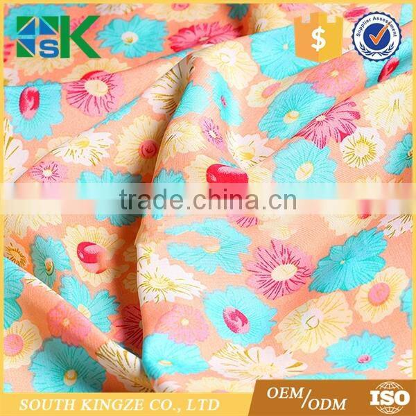 High quality cotton linen floral design wax print fabric african