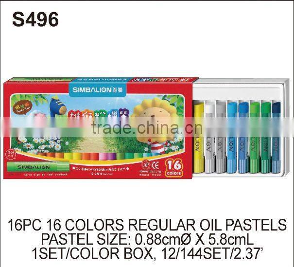 CRAFT FOR KID (S495) 12 PCS 12 COLORS REGULAR OIL PASTELS
