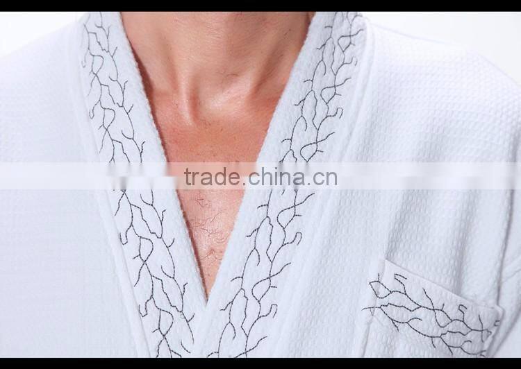 Bath robe hotel high quality cotton breathable