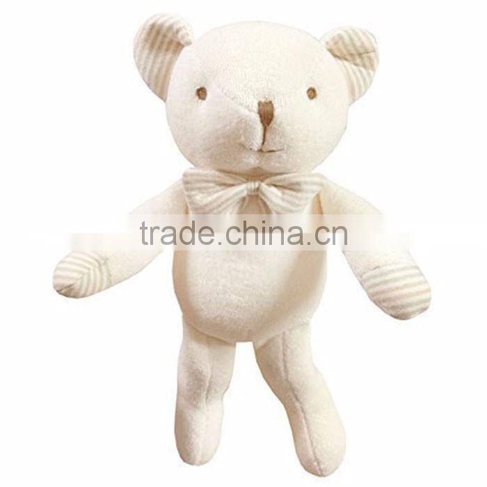 No Dyeing Natural Organic Cotton Safty Baby First Doll Infant toy