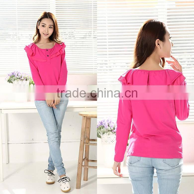 thick Maternity gerrn and pink Clothes Hooded AK107 OEM accepred