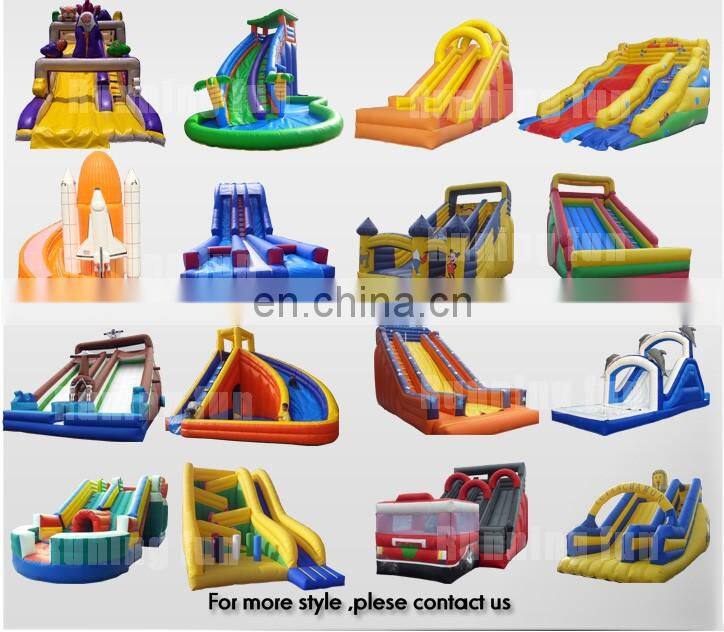 Hight quality 0.55mm PVC best selling inflatable slide,lake inflatable water slides, inflatable slide