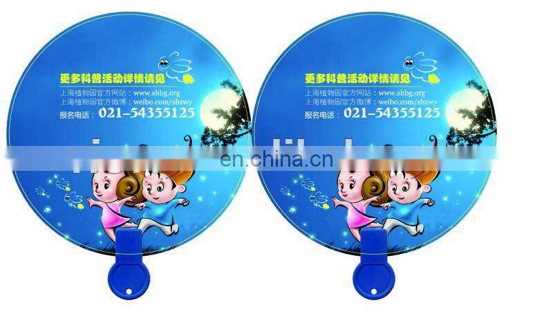 customized design O shape PP fan