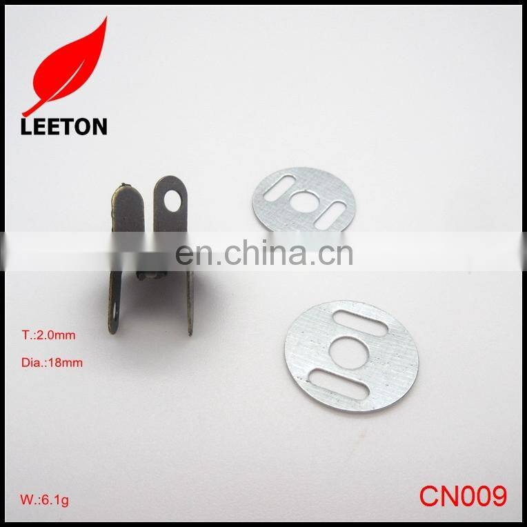 China supply 18mm anti-brass thin magnetic snap button
