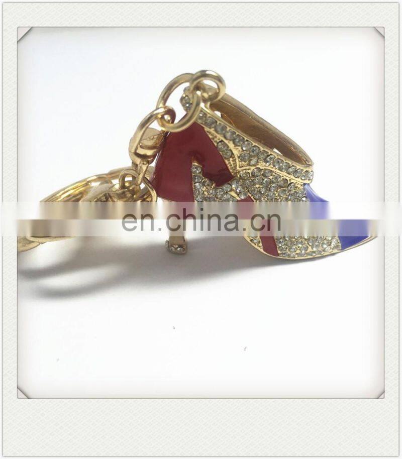 Cheap wholesale mini shoes key chain in bulk