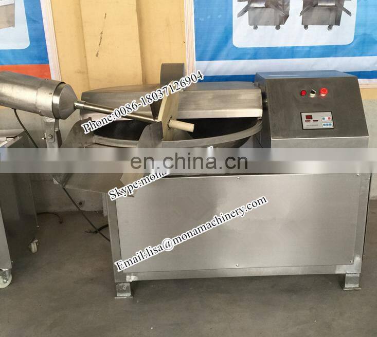 Speed fast frozen meat cutter machine/meat bowl cutter