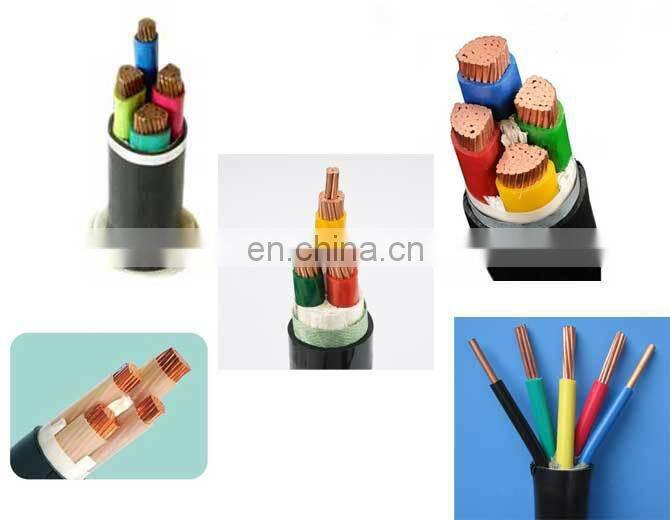 VLV32 Aluminum Conductor PVC sheathed STEEL WIRE AMOURED pvc jacket underground cables POWER CABLE