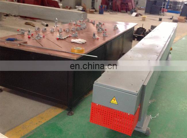 Four head seamless welding PVC window machine