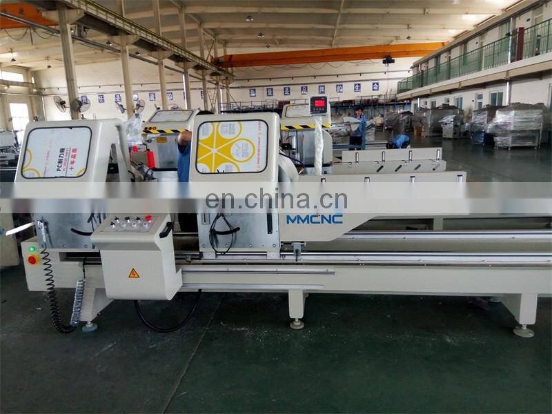 Digital display double head miter saw for aluminum profile