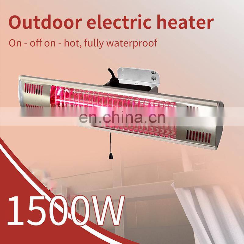 Wall beautiful and practical electronic halogen heater