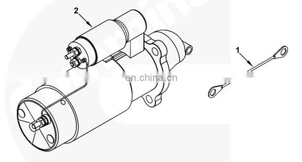 K19 Diesel Engine Parts starter motor 4906788 Starter
