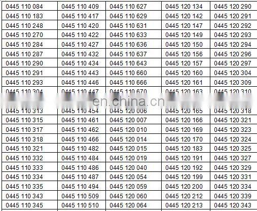 Original new injector 0445110321