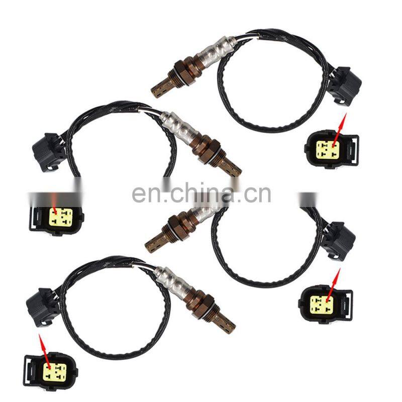 4pcs Upstream & Downstream Oxygen Sensor for 2003 Jeep Wrangler 4.0L L6 234-4587