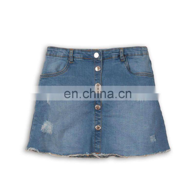 DiZNEW Custom no brand vintage children denim jeans skirt