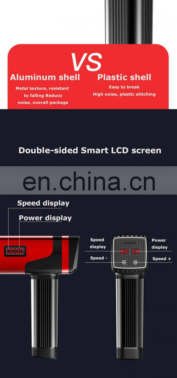 New Deep Tissue Vibration Massage Gun Body Massager Machine