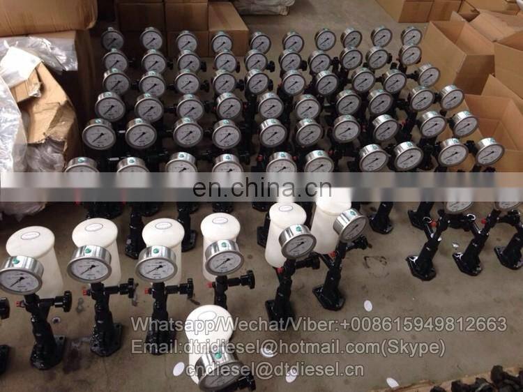 S60H bosch diesel fuel injector injection nozzle tester with with 0-60 Mpa (0-600 bar) pressure gauge in high quality