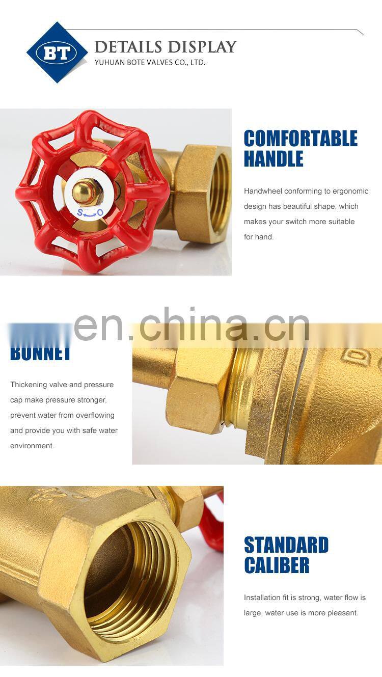 BT4015 superior low price brass casting dn150 gate valve