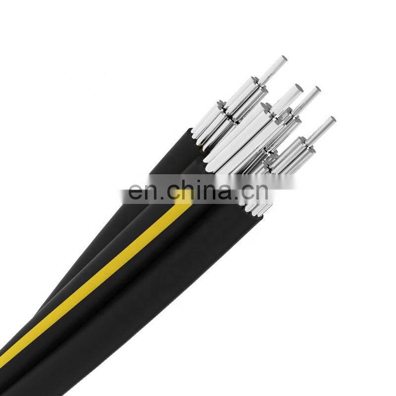 16mm 25mm 50mm 70mm 95mm 120mm 150mm aluminum Aerial Bundle Cable 0.6/1kv abc cable