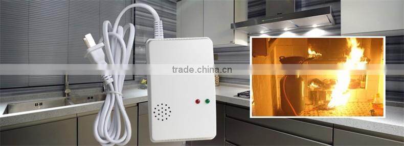 CE RoHS Supper quality guaranteed gas Detector Gas Sensor monitor Alarm for Home Security Safety