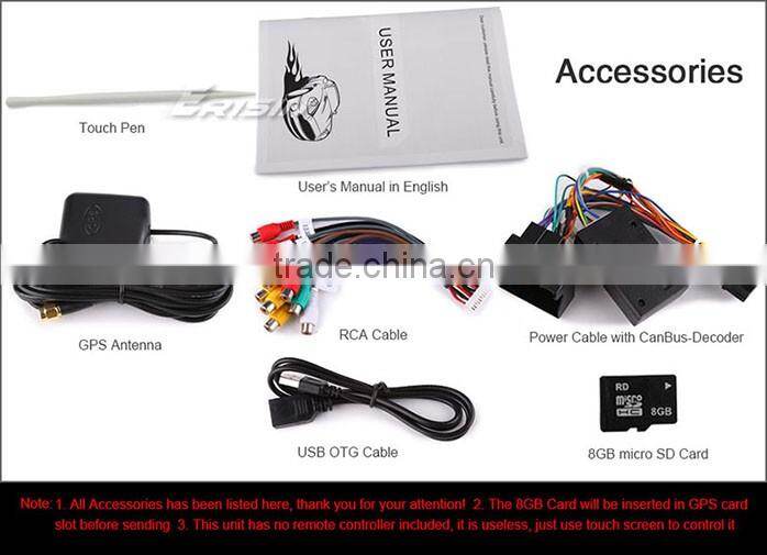 Erisin ES8405V 8" Double Din DVD GPS Car Media System