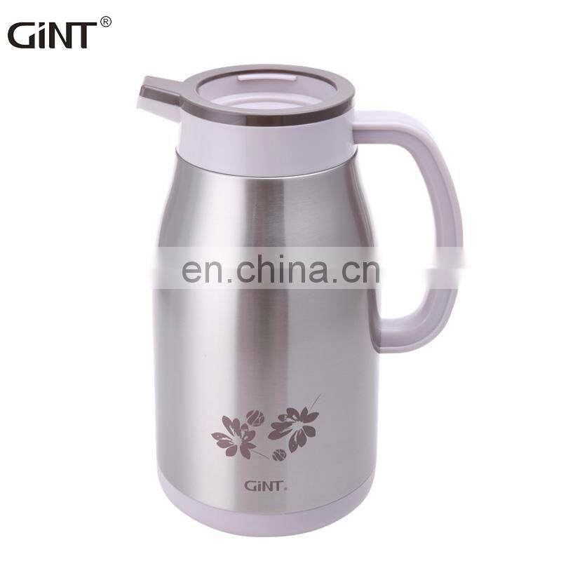 wholesale travelling thermal sample glass handle outdoor custom logo kettle camping stainless steel vacuum flask coffee pot