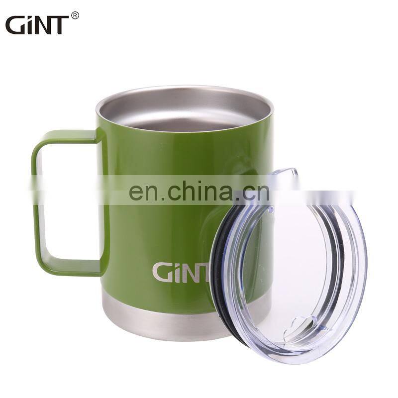 GiNT 12OZ 350ML Good Quality Eco Friendly Food Grade 304Stainless Steel Coffee Mug for Outdoor Camping