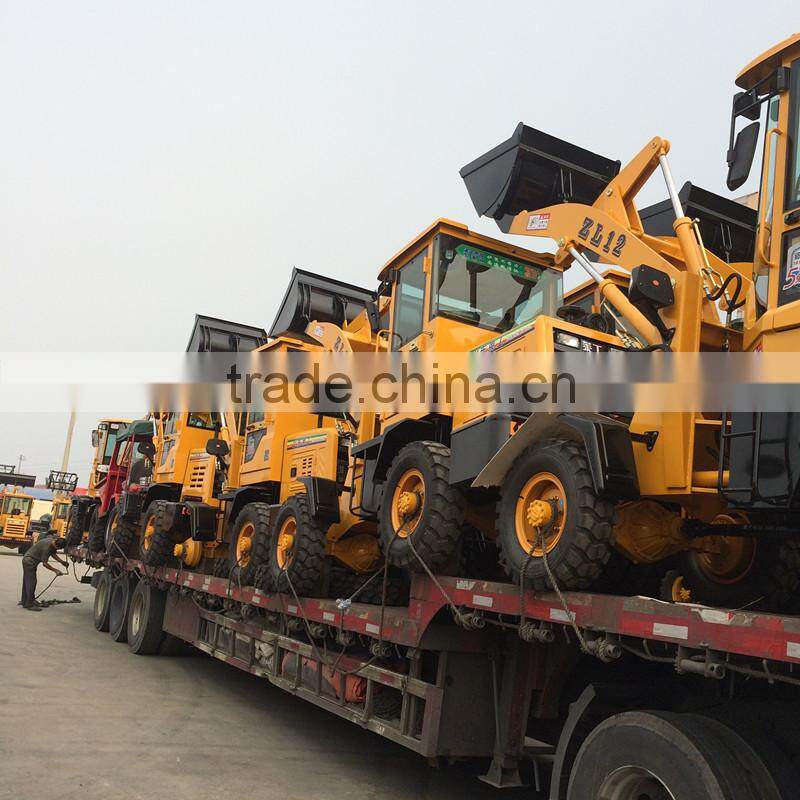 small hydraulic wheel loader
