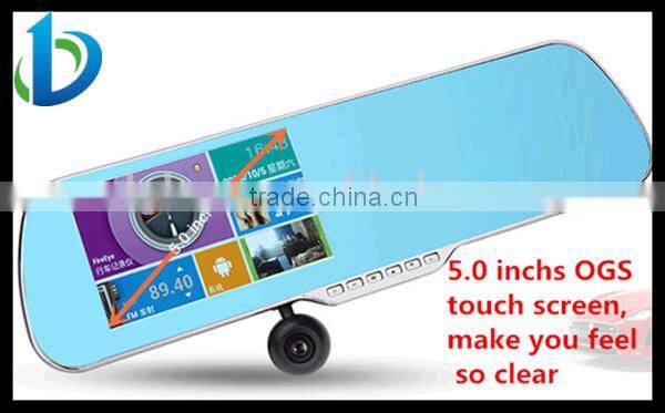 Touch Screen HD 1080P Andraid GPS Navigation GPS Car Dvr Rear View Mirror