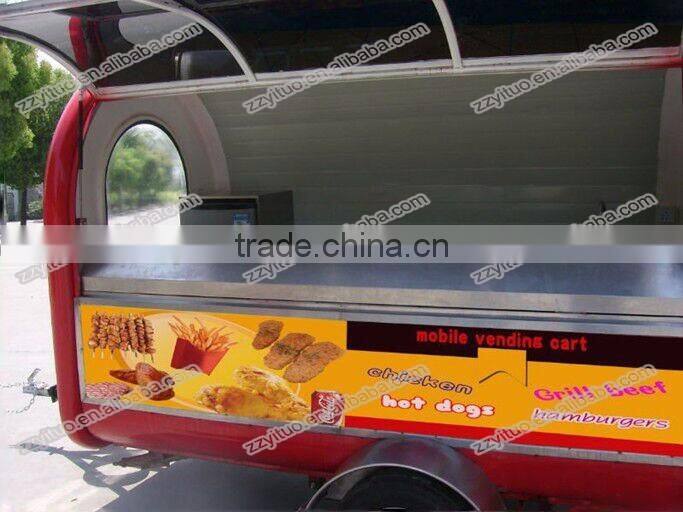 Mobile Food Trailer, Fried Ice Cream Food Cart, Food Truck