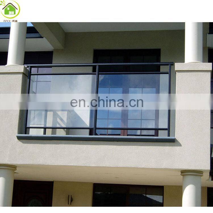 Wholesale cheap cost tempered glass deck railing fencing design