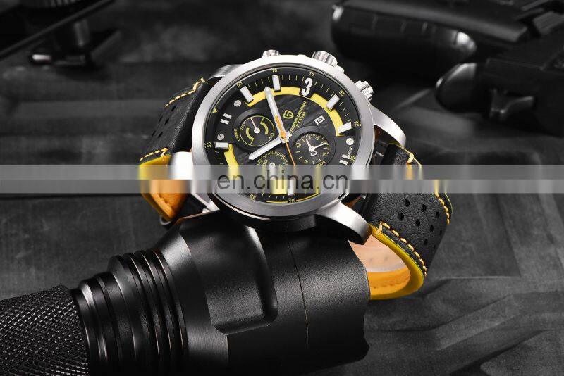 PAGANI DESIGN 2771 Men Quartz Watch Waterproof Fashion Military Countdown Clock Paganidesignwatch