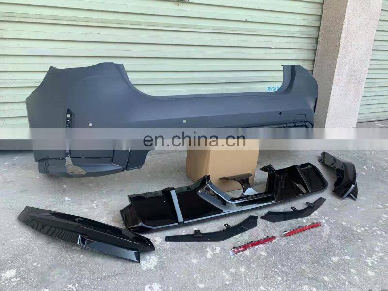 Runde PP Material For 20-In BMW 4Series G22 G23 G26 M4 Style Body kit Front Bumper Rear Bumper Front Lip Rear Lip Grille Exhaust