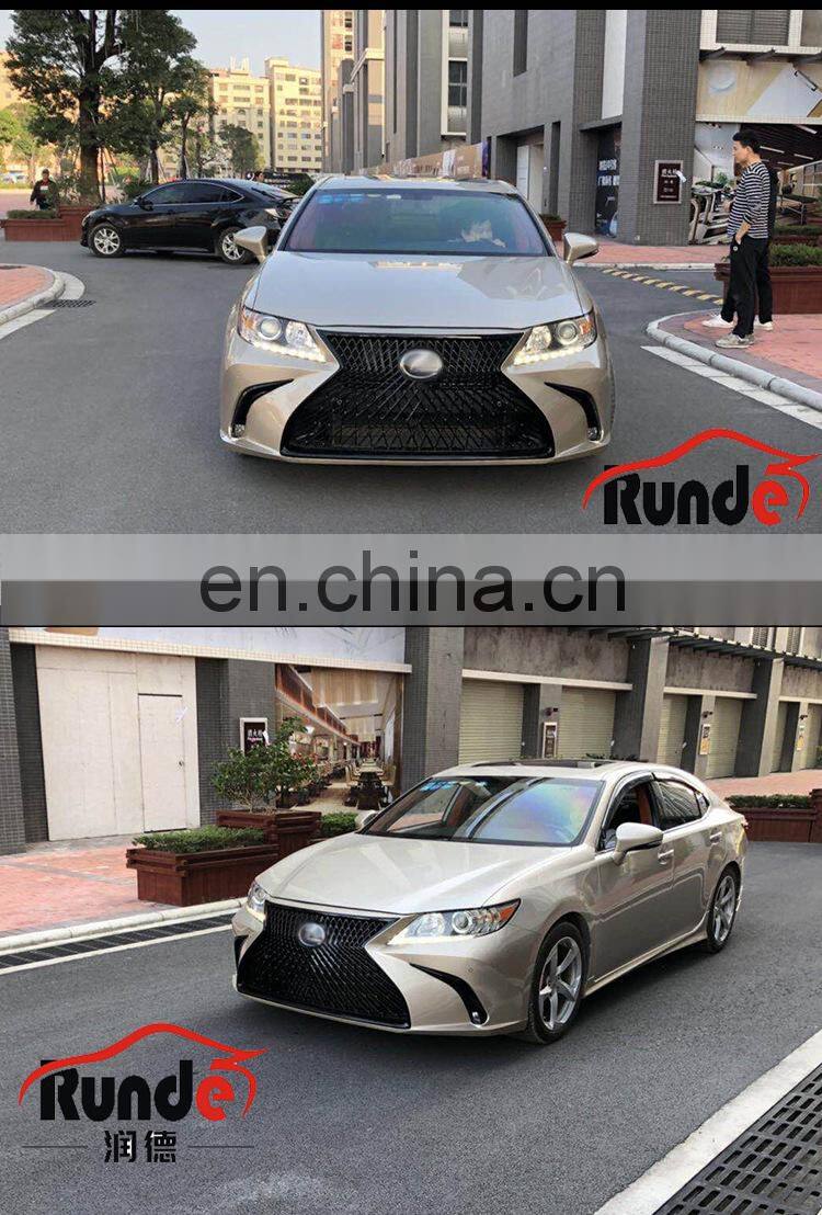 Runde High Quality Car Modification Body Parts Front Bumper Suitable For 2013-2014 Lexus ES250 front bumper