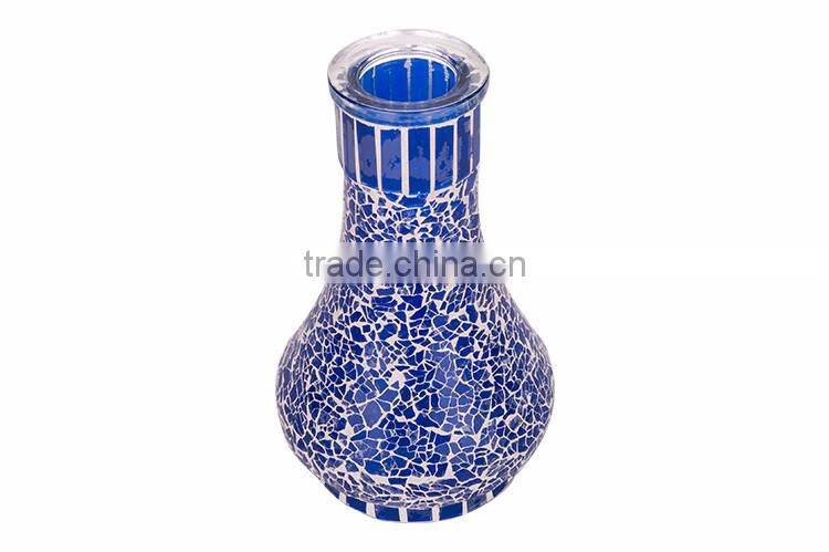 2016 hot selling JYH04 blue wholesale glass hookah shisha